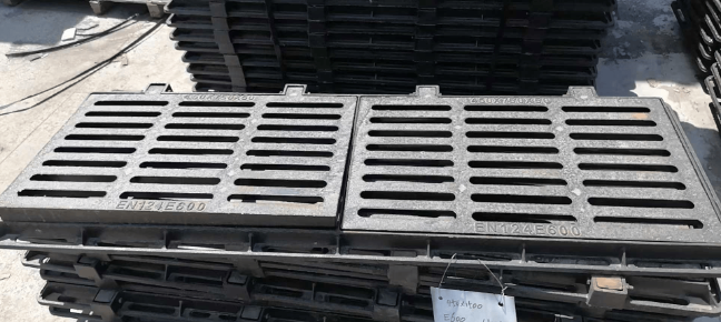 南桥镇球墨铸铁连体双篦展示